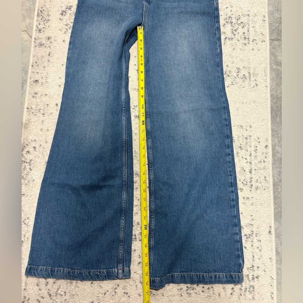 Free People We The Free Stride Straight 'n Wide Jeans - Picture 9 of 9